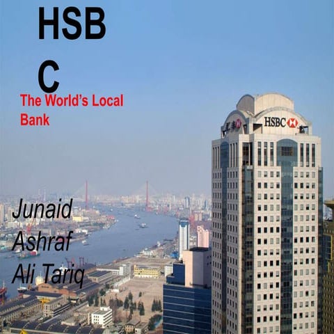 HSBC Project or Presentation 