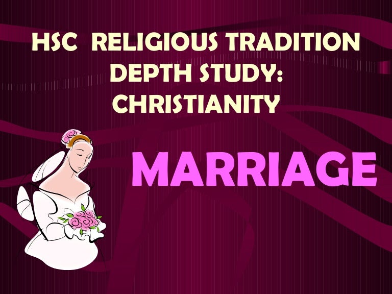 Marriage in the Christian Tradition