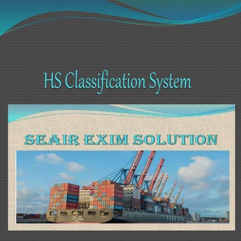 Obtain the Infinite Products Hs Code | PPT