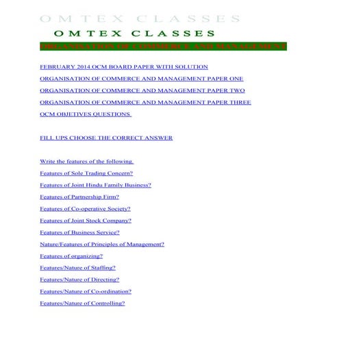 Hsc notes complete link to upload