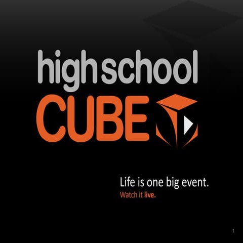 High School Cube Overview