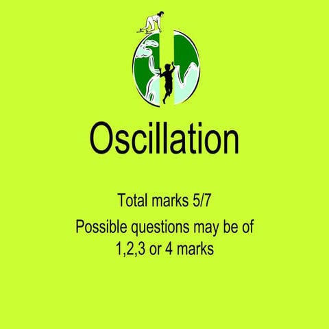 Hsc physics revision for oscillation and  elasticity
