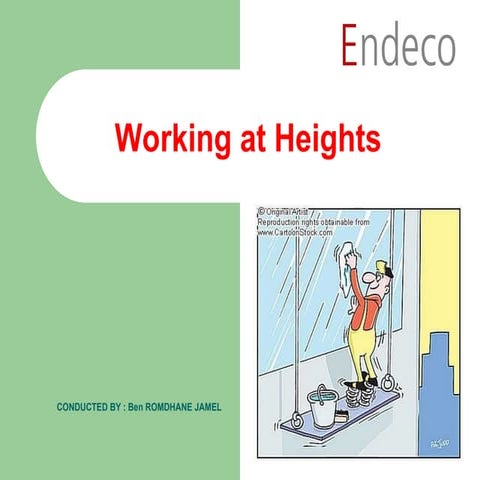 HSE-ENDECO Working at Heights Training.ppt