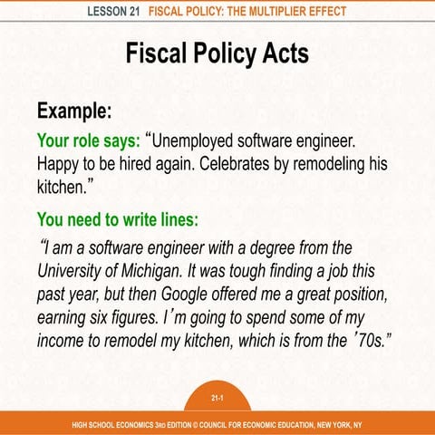 Fiscal Policy