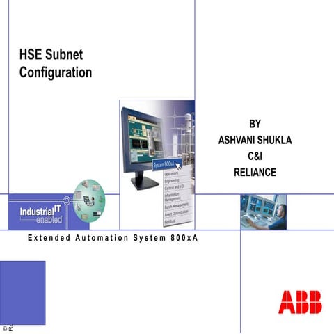 Hse subnet configuration 
