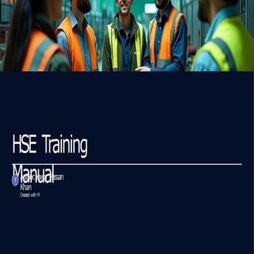 How to Conduct Occupational Safety and Health Training - Plan.pptx