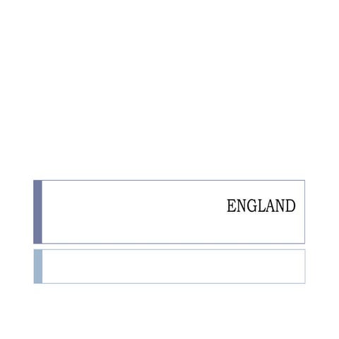 Englands geography
