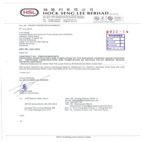HSLB-WP03-0022-19_ CSTRU method statement for steel pipe pile load test ...