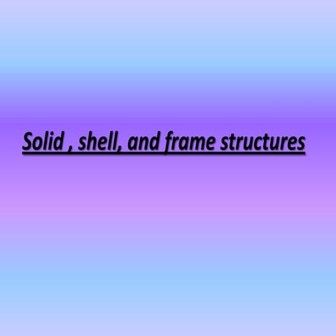 structures