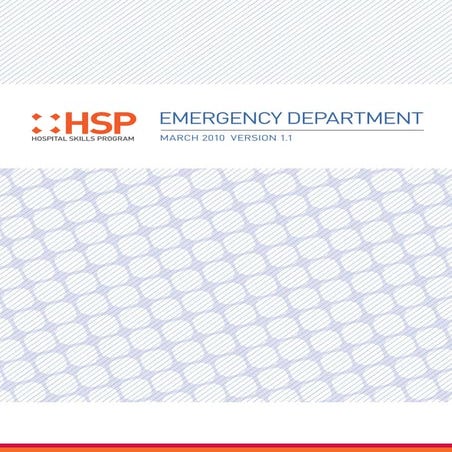 HSP Emergency Department Module 