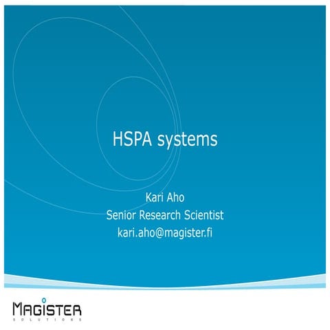 Hspa systems 002
