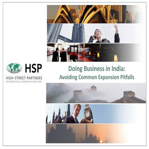 HSP Webinar: Doing Business in India