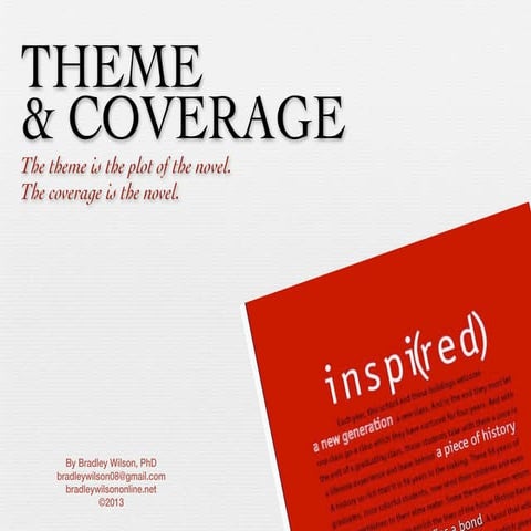 Yearbook theme for high schools