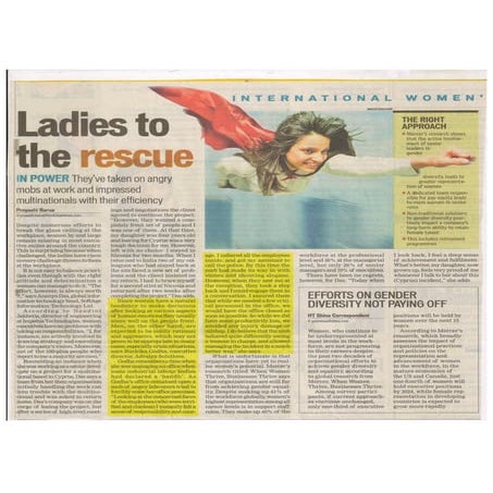 Ladies to the rescue