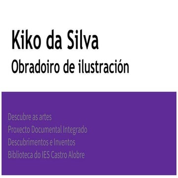 Kiko da Silva. Obradoiro de ilustración