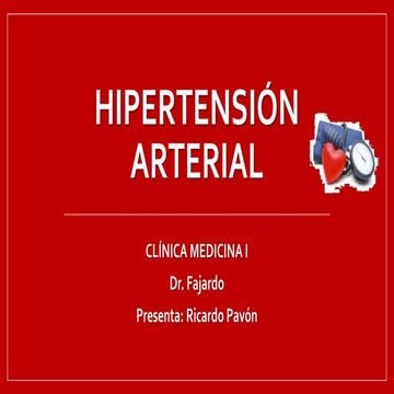 Hipertensión Arterial