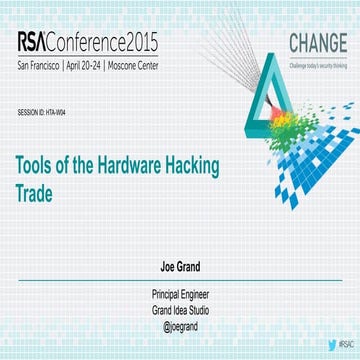 Tools Of The Hardware Hacking Trade Final