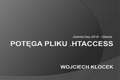 Potęga pliku .htaccess