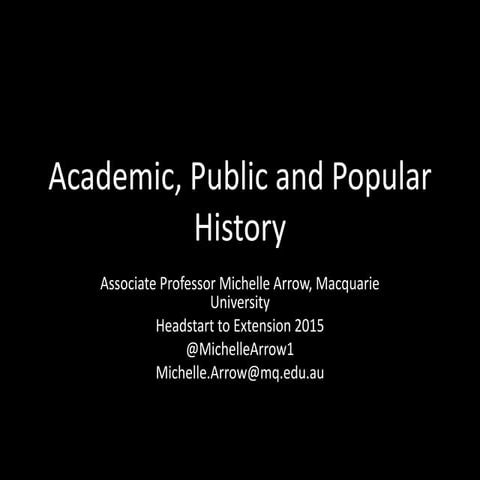 HTA day talk M Arrow