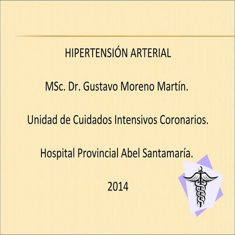 Hipertensión arterial