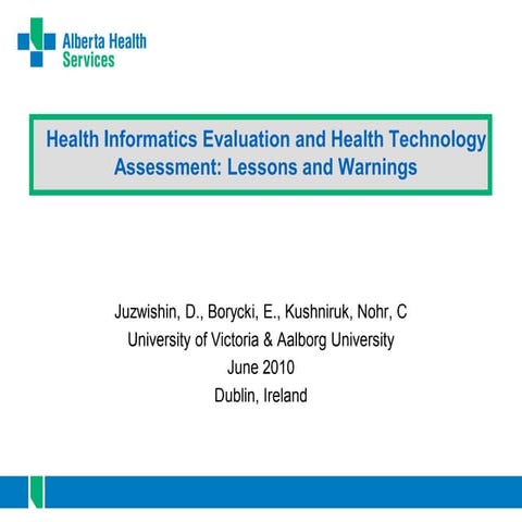 Hta &amp; Hit Evaluation