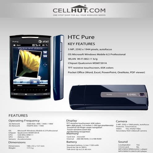 HTC Pure Smartphone