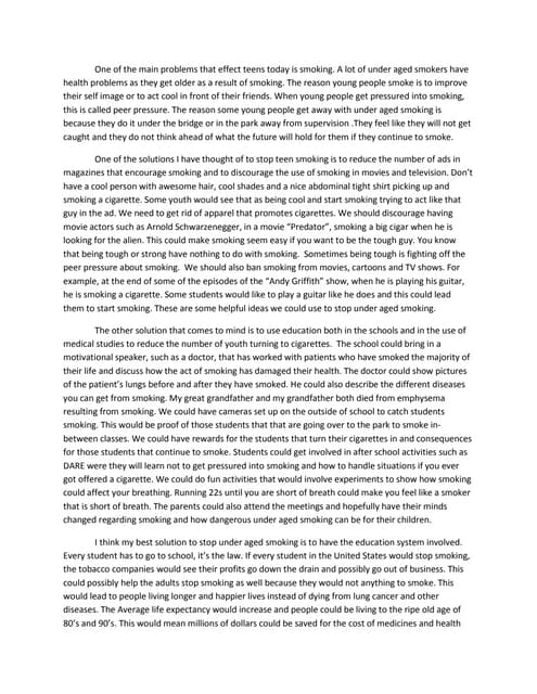 problem-solution essay - | PPTX