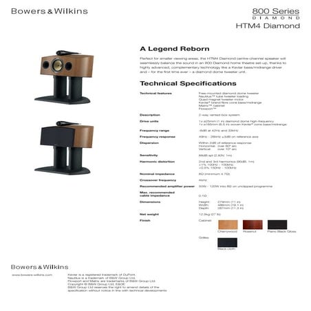 Htm4 diamond fiche produit