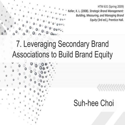 Strategic Brand Management: Building, Measuring, and Managing Brand Equity (3...