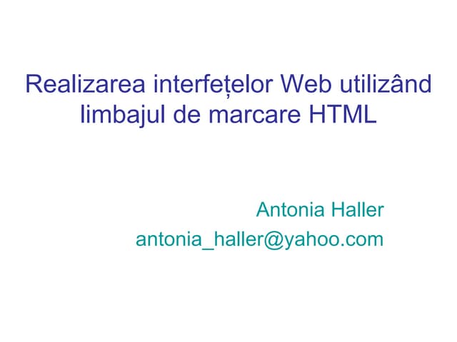 Html
