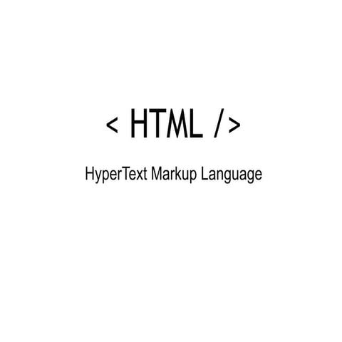 Html