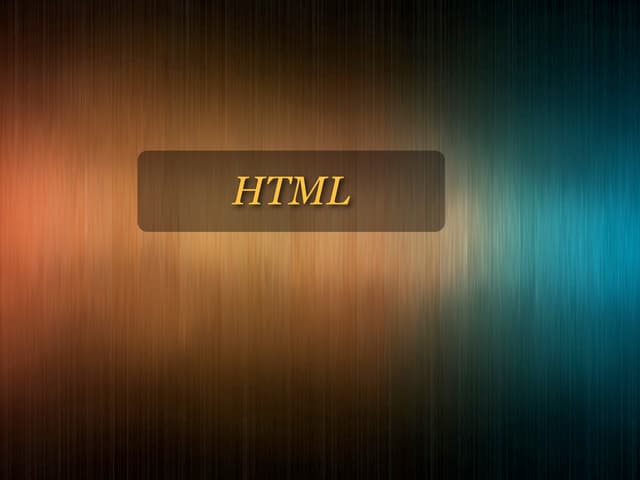 Html