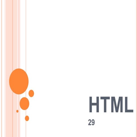 สรุป Html