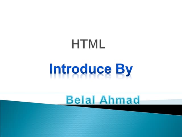 Html