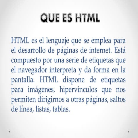 Html