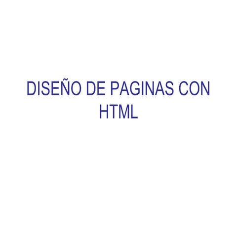 Html