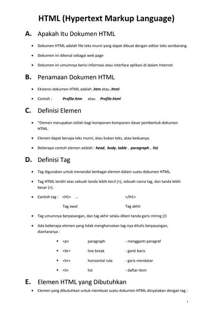 HTML