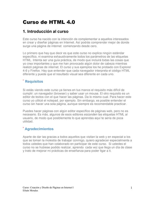 Curso Html4