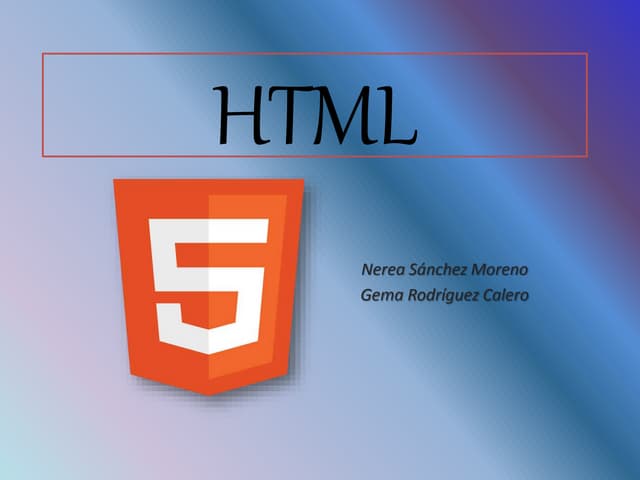 ¿Qué es el lenguaje HTML?