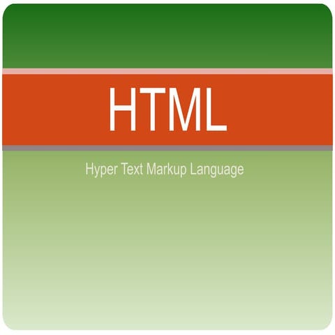 Html | PPT