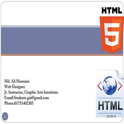 Html class-07 | PPT