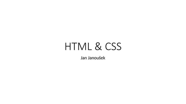 HTML-CSS.pptx computer architect design v