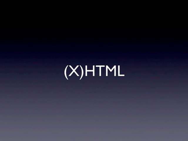 HTML