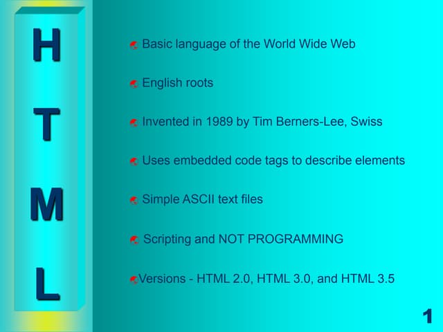 HTML 101