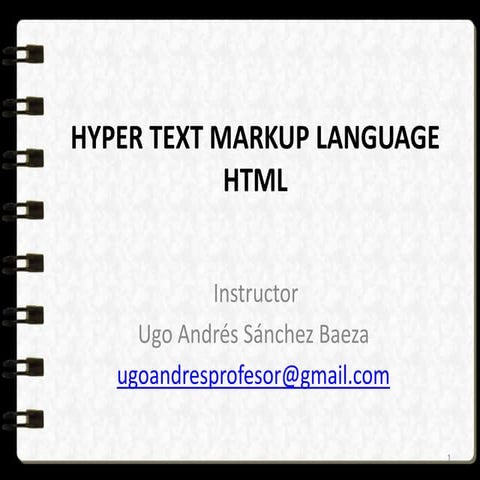 Vinculos en HTML | PPT
