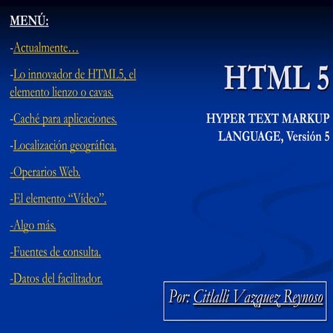 Html 5