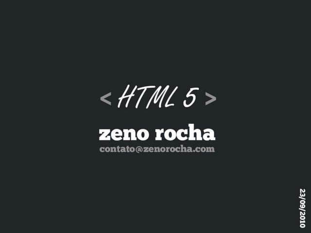 HTML 5