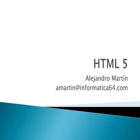 Html 5 imágenes y vídeo | PPTX