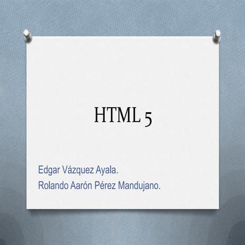 Html 5