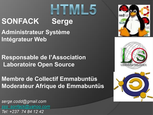 Html5-Devfest Yaoundé 2013